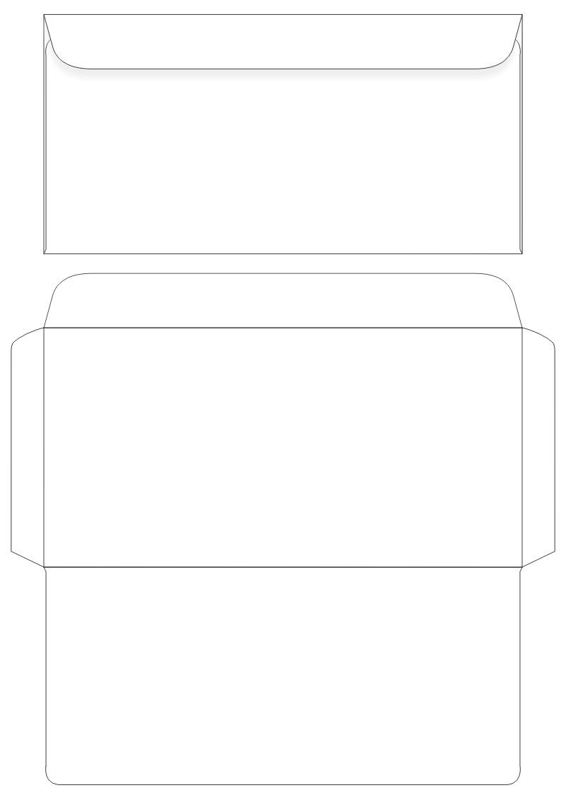 A7 Envelope Template Illustrator from www.zxprinter.com